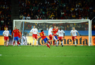 Xavi Hernandez of Spain